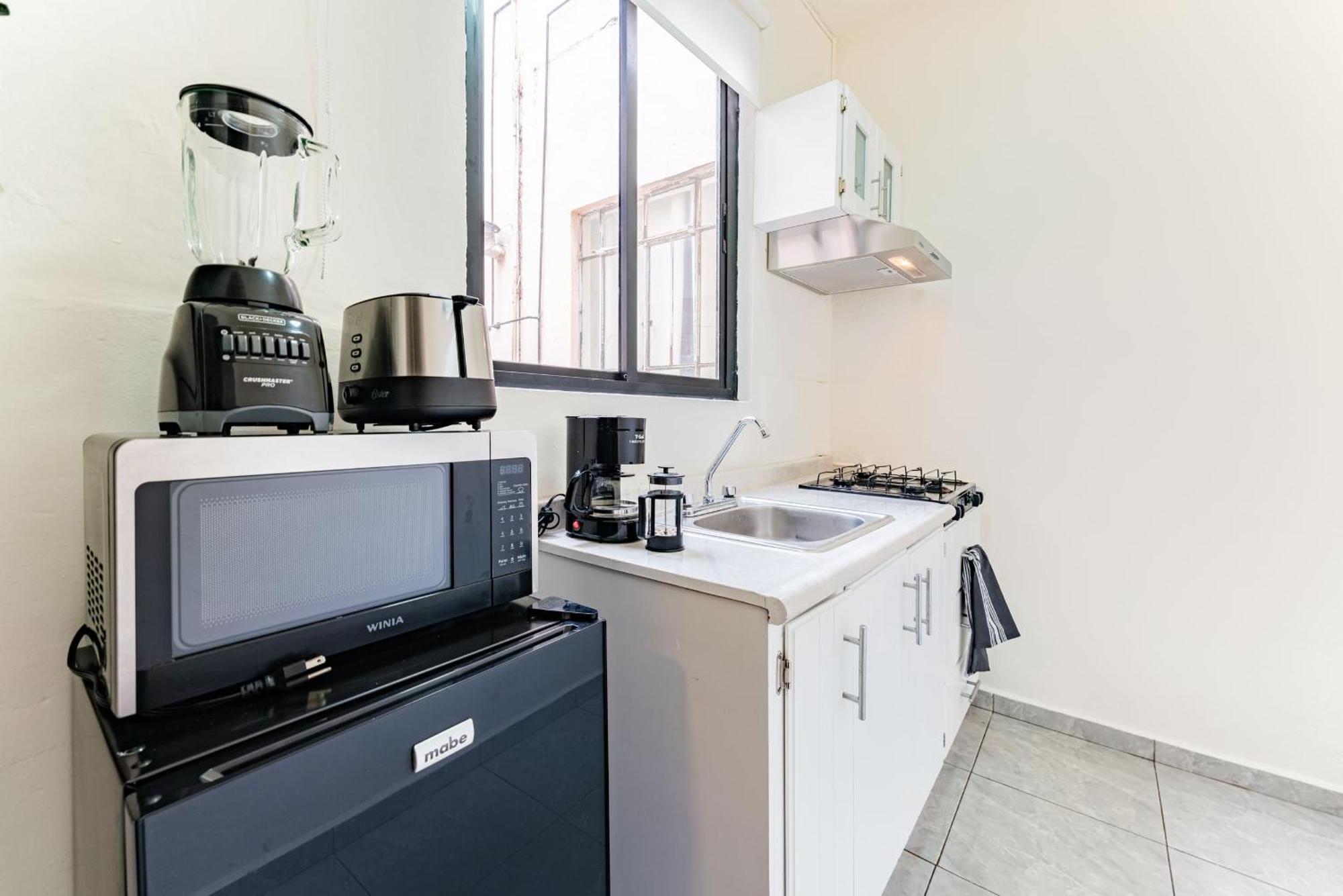 Santa Ma La Ribera Lofts By Vh Apartment Kota Meksiko Bagian luar foto