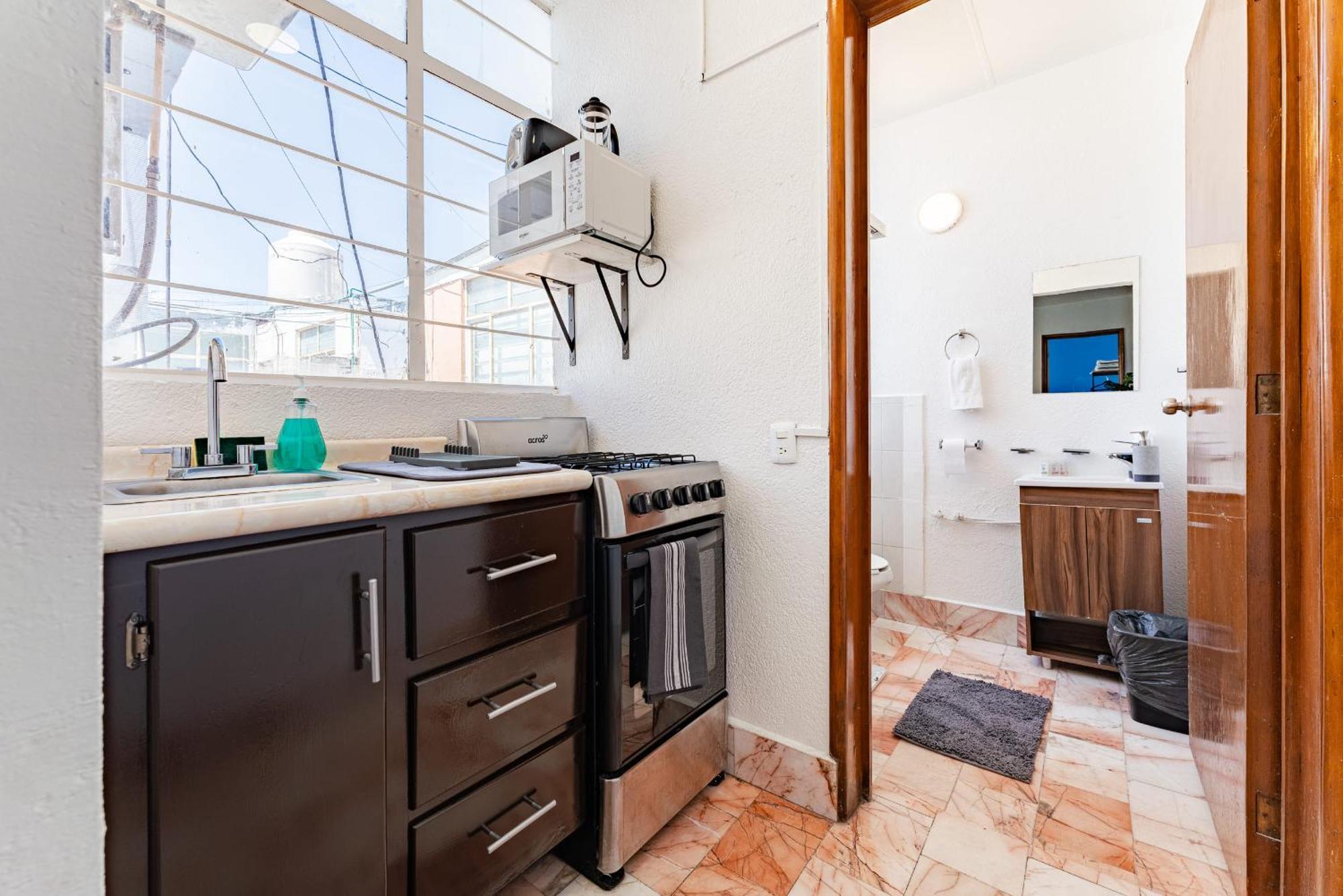 Santa Ma La Ribera Lofts By Vh Apartment Kota Meksiko Bagian luar foto
