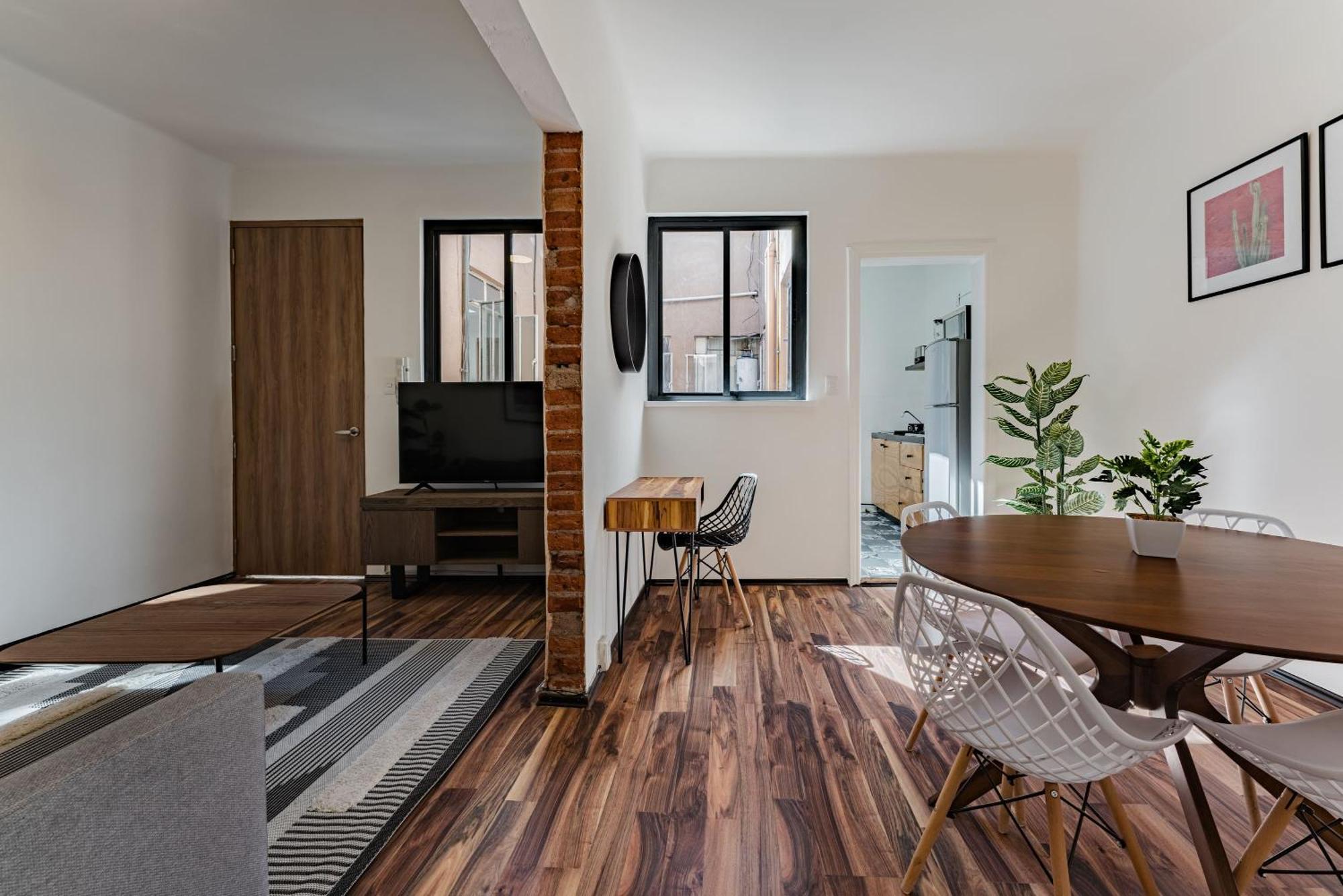 Santa Ma La Ribera Lofts By Vh Apartment Kota Meksiko Bagian luar foto